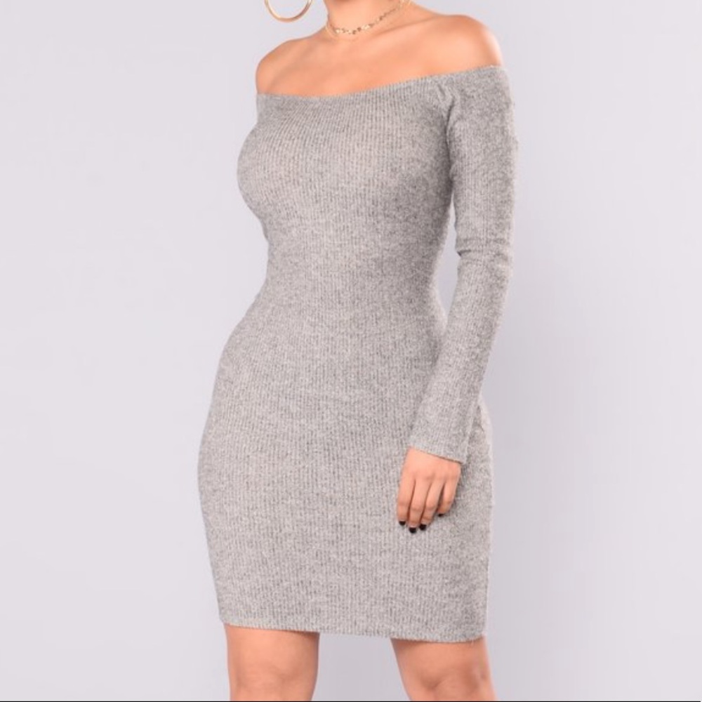 Off the shoulder dress